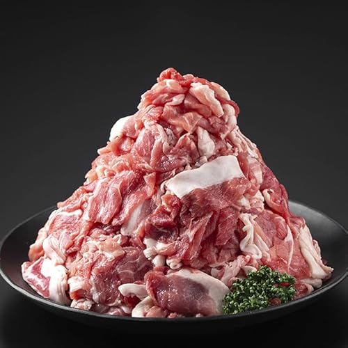 ふるさと産直バザール(KNOT合同会社) [訳あり]鹿児島県産さつま黒豚切り落とし (計2.25kg・250g×9P) 鹿児島県産 豚肉 黒豚 [KNOT] A692-v01