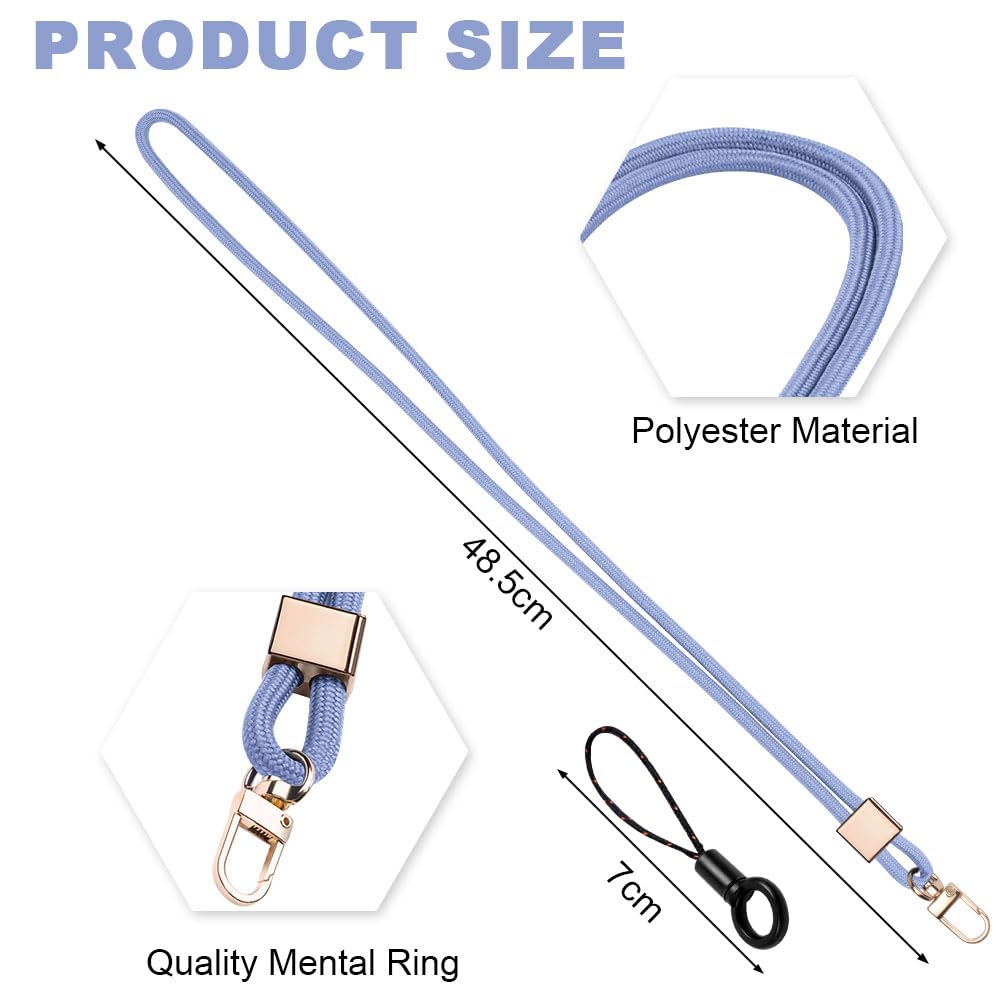 Oaioya Lot De 50 Cordons Porte-Badge Professionnels - Nylon Vert, 45 Cm, Clip Métal Rotatif 360°, Mousqueton Rapide