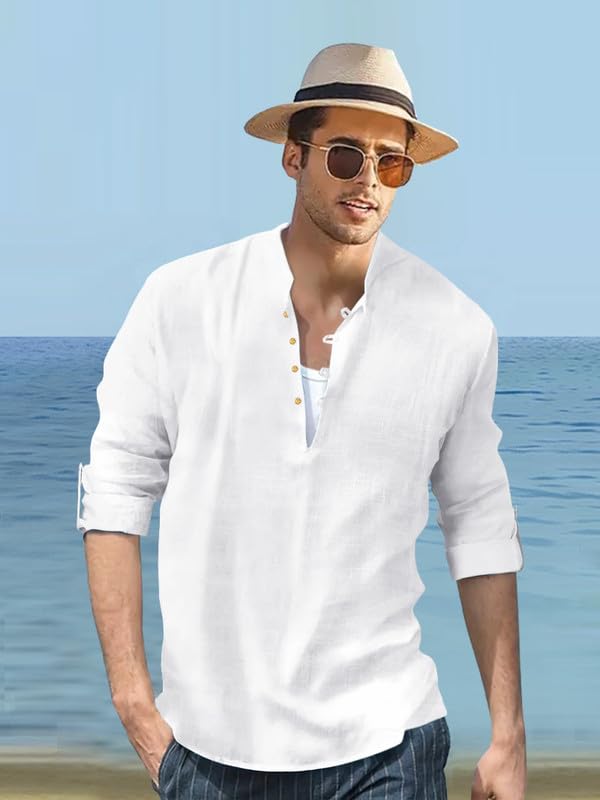 Be Active Men's Solid Regular Wpl0146 (Wpl0146-1-Xxl_White 2Xl)