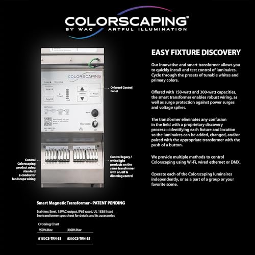 Controlador LED Colorscaping RGBWW Snap-On WAC Lighting miniatura 5