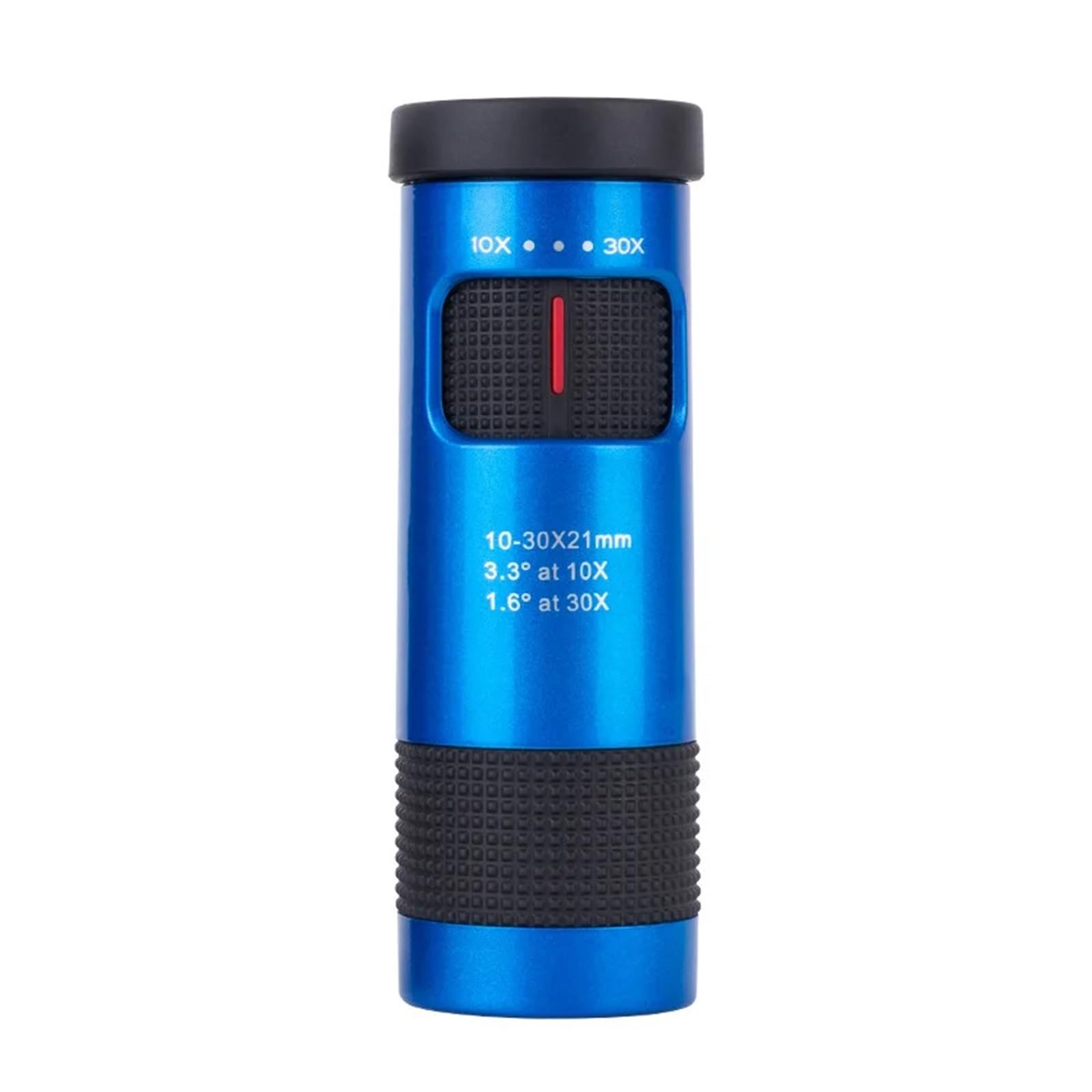 Mini Monocolo Zoom Tascabile 10-30x21 Telescopio Impermeabile FMC BAK4 Ottica Portata Portatile For Campeggio Esterno Escursionismo Viaggi Ingrandimento Nitido(Blue)