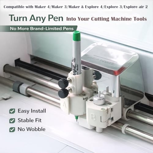 Image of Universal Pen Adapter for Maker 4, Maker 3, Maker and Explore 4, Explore 3, Explore Air 2, Explore Air - Use Almost Any Pen or Marker Under 0.5 inch, [Not Work with Explore 5]