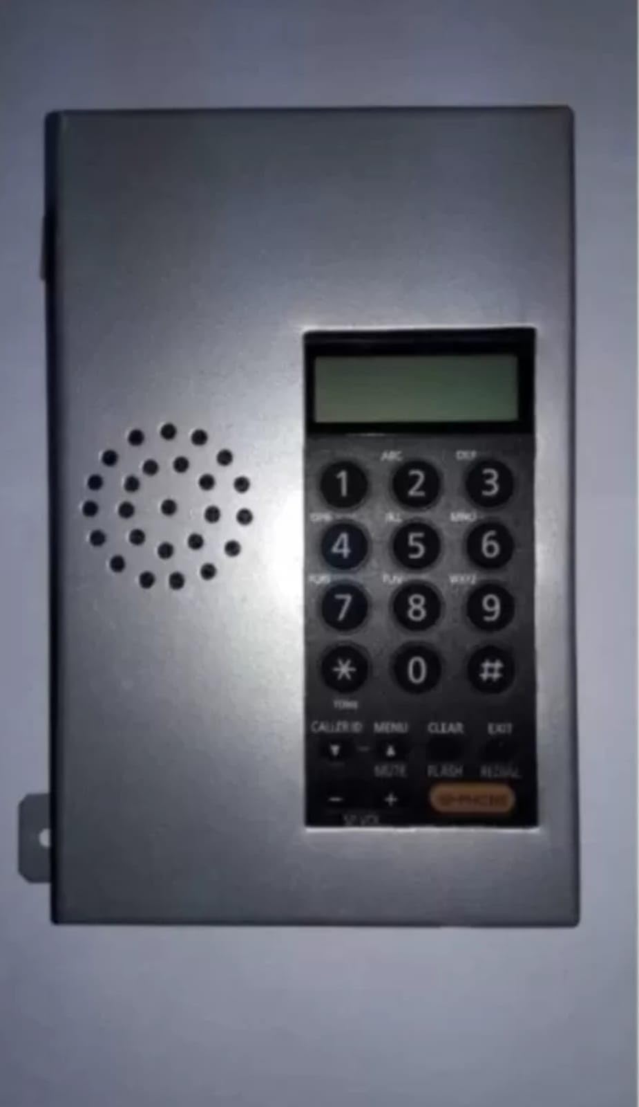 MASCOM Lift Phone with Speaker in Metal Frame Easy-to-Use Keypad Enhanced Sound Quality Wall Mountable (Pack 2)