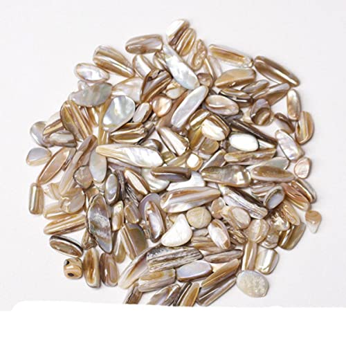 RIAAJ 30 g / 50 g / 100 g/Natürlicher Tigerauge-Quarzkies zur Behandlung von Reiki-Perlen, Aquarium, Garten, Küche, Dekoration – Melonenkernkies, 100 g