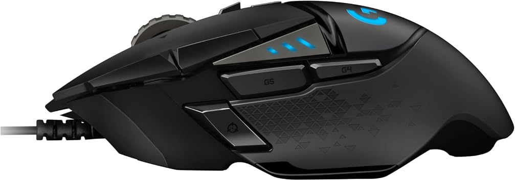 Logitech G G502 Hero LightSync 25.600 DPI Yüksek Performanslı Kablolu Siyah Oyuncu Mouse - 910-005471