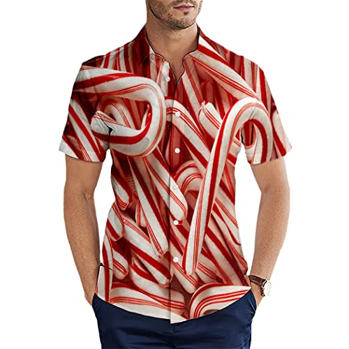 Chemise hawaïenne imprimée 3D homme Harajuku d'été décontractée taille XL