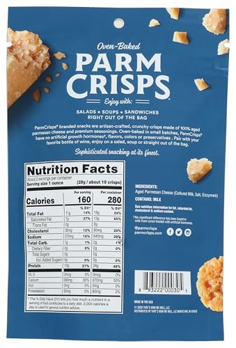 Parm Crisps Oven-Baked Original Cheese Snack, 1.75 oz - image 2