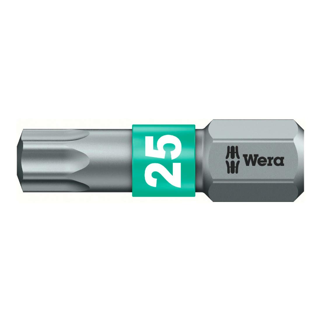 Wera 867/1 BTZ Torx BiTorsion TX25 Bit 25mm Pack 10