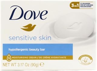 Dove Sensitive Skin Hypoallergenic Beauty Bar, 90 g
