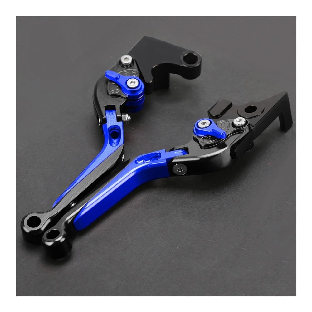 Zdgxfhsrh Blue Motorcycle Brake Clutch Levers For Ya&Maha Xmax 200 250 125/200/250/400 Nmax 155/125 Nmax125 Motorcycle Adjustable Clutch Brake Levers Folding