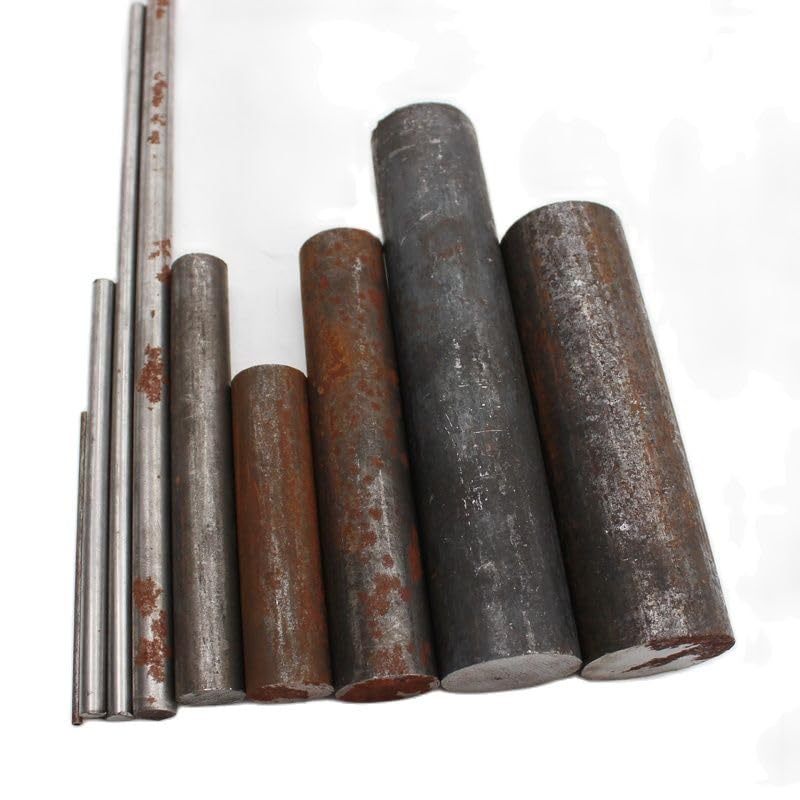 1 pz. Barra di ferro dolce ad alta purezza da 3 mm a 120 mm(Length 100mm 1pc,10mm)
