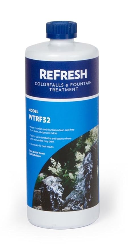 Atlantic Water Gardens Refresh WTRF32 Colorfalls & Fountain Treatment, 32-oz