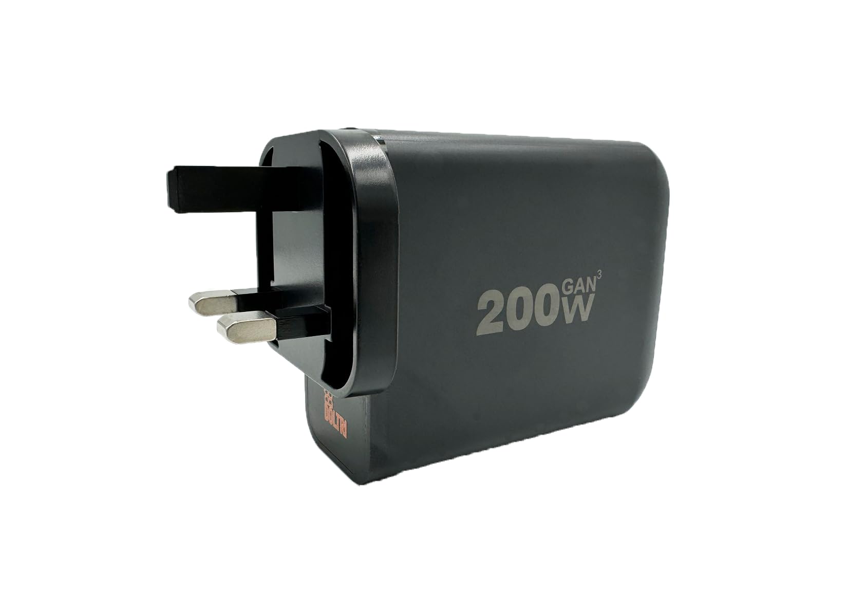 Multifunction 200W Fast Charging Power Adapter for Phones, Laptops & Tablets (Black)