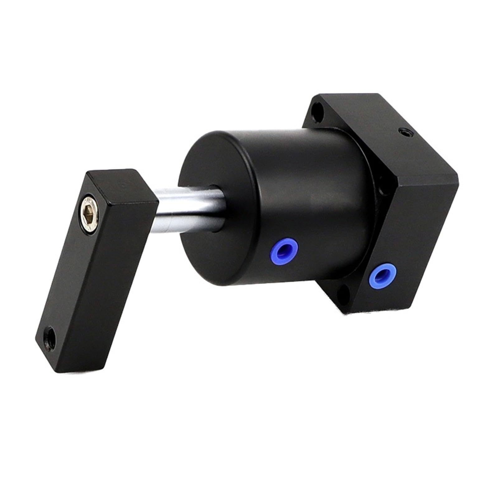 Ehfqpjybbo Src40-90-L Cylinder 90 Degree Rotary Clamping Corner Pressing Src25/32/40/50/63 Pneumatic R/L Swing 1Pcs(Src40-90-L)