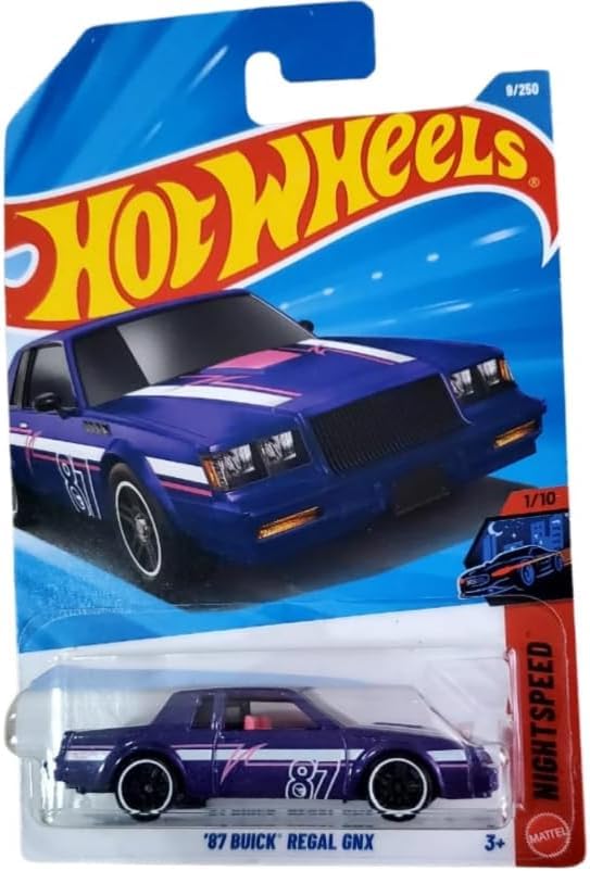 Amazon.com: Hot Wheels '87 Buick Regal GNX Treasure Hunt! [Purple