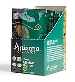 Artisana Organics Raw Almond Butter Snack Packs (10 Pack) | No Sugar Added, No Palm Oil, Vegan, Paleo, and Keto Friendly, Non GMO, 1.06oz Pouches