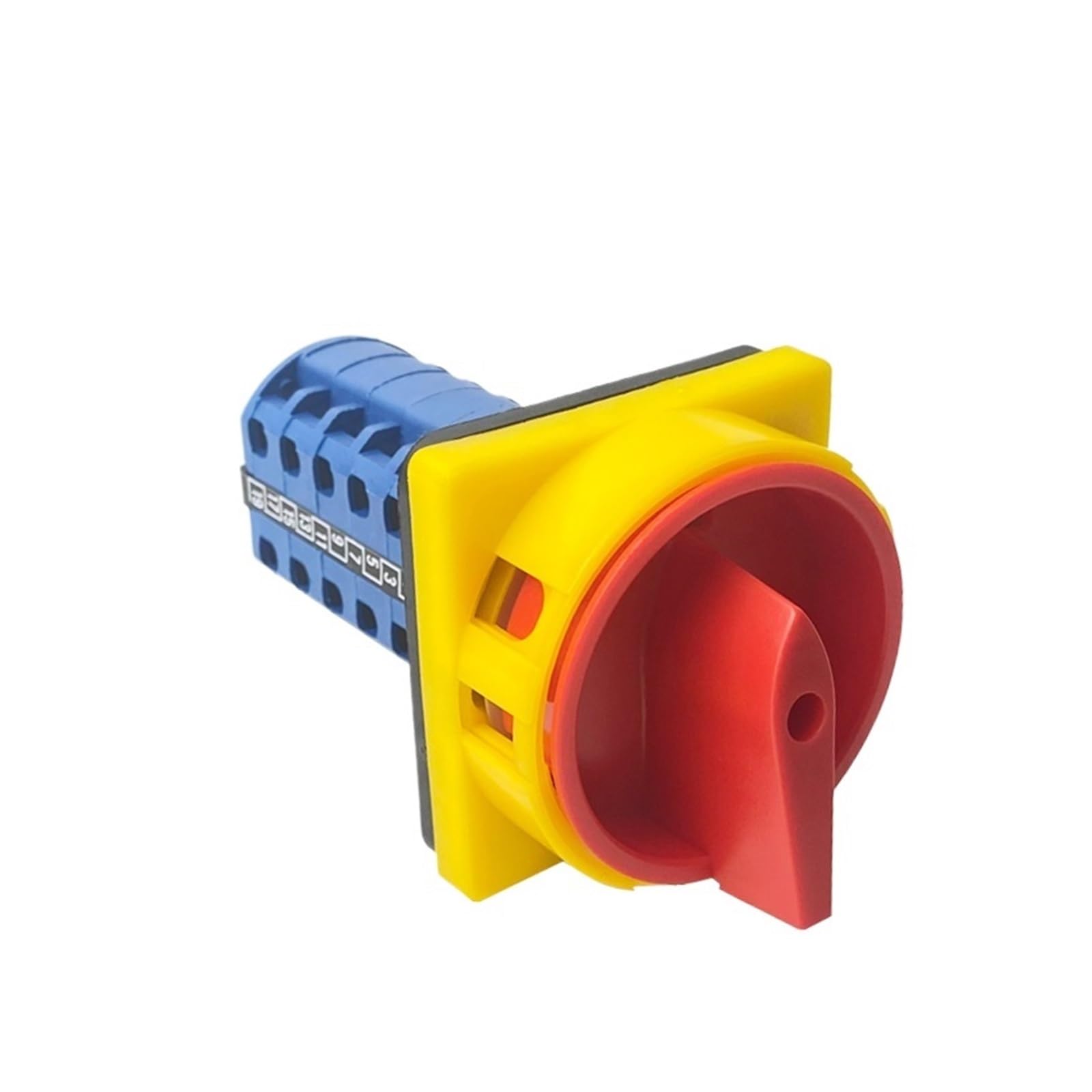 QRUYHBAJU 3 Position Rotary Switch Padlock 20 Terminals 5 Poles 690V 20A Cam Changeover Selector Silver Contact LW26GS-20/5