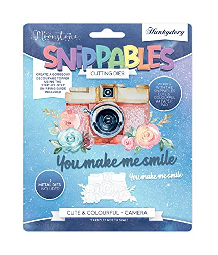 Hunkydory Moonstone Cute & Colourful 'Snippables' Dies - Camera - MSTONE314
