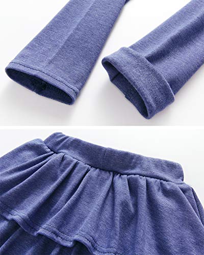 Adorel Leggings con Gonna 2 in 1 Tinta Unita