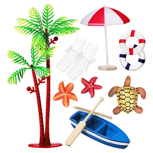 NOLITOY 40 Pçs Enfeites De Decoração De Bolo Decoraciones Para Pasteles Decorações De Bolo De Oceano