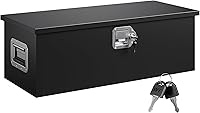 Vista 1 de Yizosh 30 Inch Steel Heavy Duty Truck Bed Tool Box, Trailer Tongue Tool Box with Lock and Keys, Tool Box for Storage, Utility Trailer Tool Box for