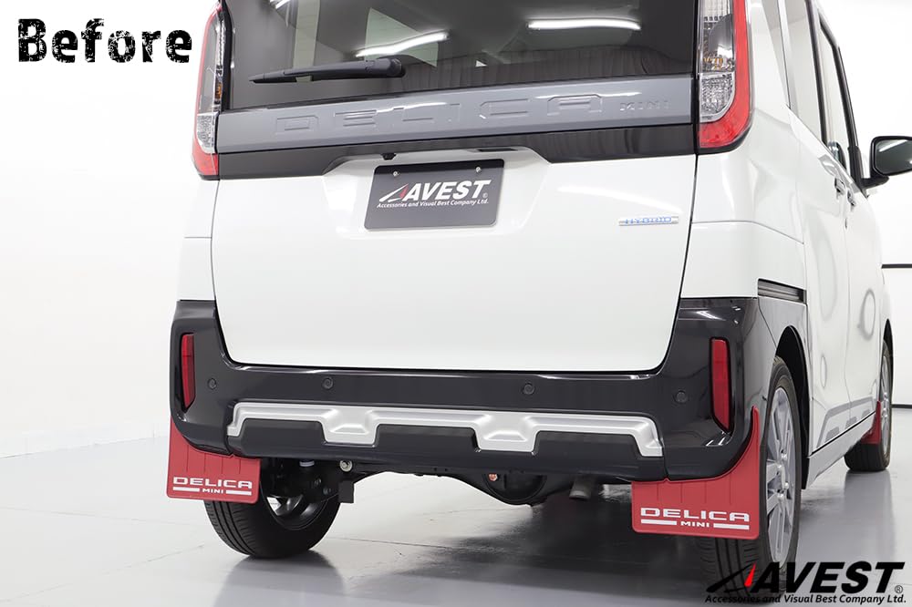 Amazon | デリカミニ リフレクター ガーニッシュ 2P メッキ シルバー