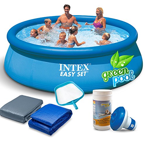 Gartenpool Schimmbecken mit Zubehör 366 x 76 cm Pool INTEX