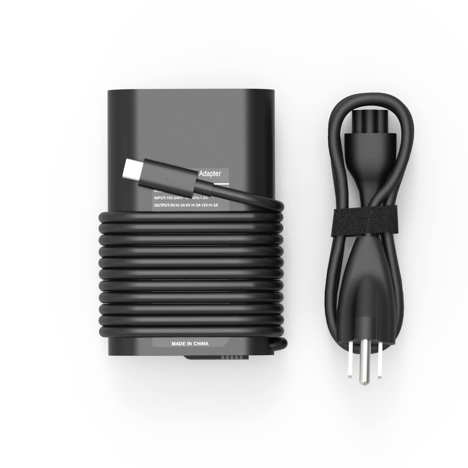 130W USB C Type C Laptop Charger for Dell XPS 15(9575) 2in1 9500 9520 Dell XPS 17 9700 9710 9720 9730 Precision 3470 3480 3571 3580 5550 5560 5530 2-in-1 5570 5750 5770 Inspiron 16 7620 AC Charger