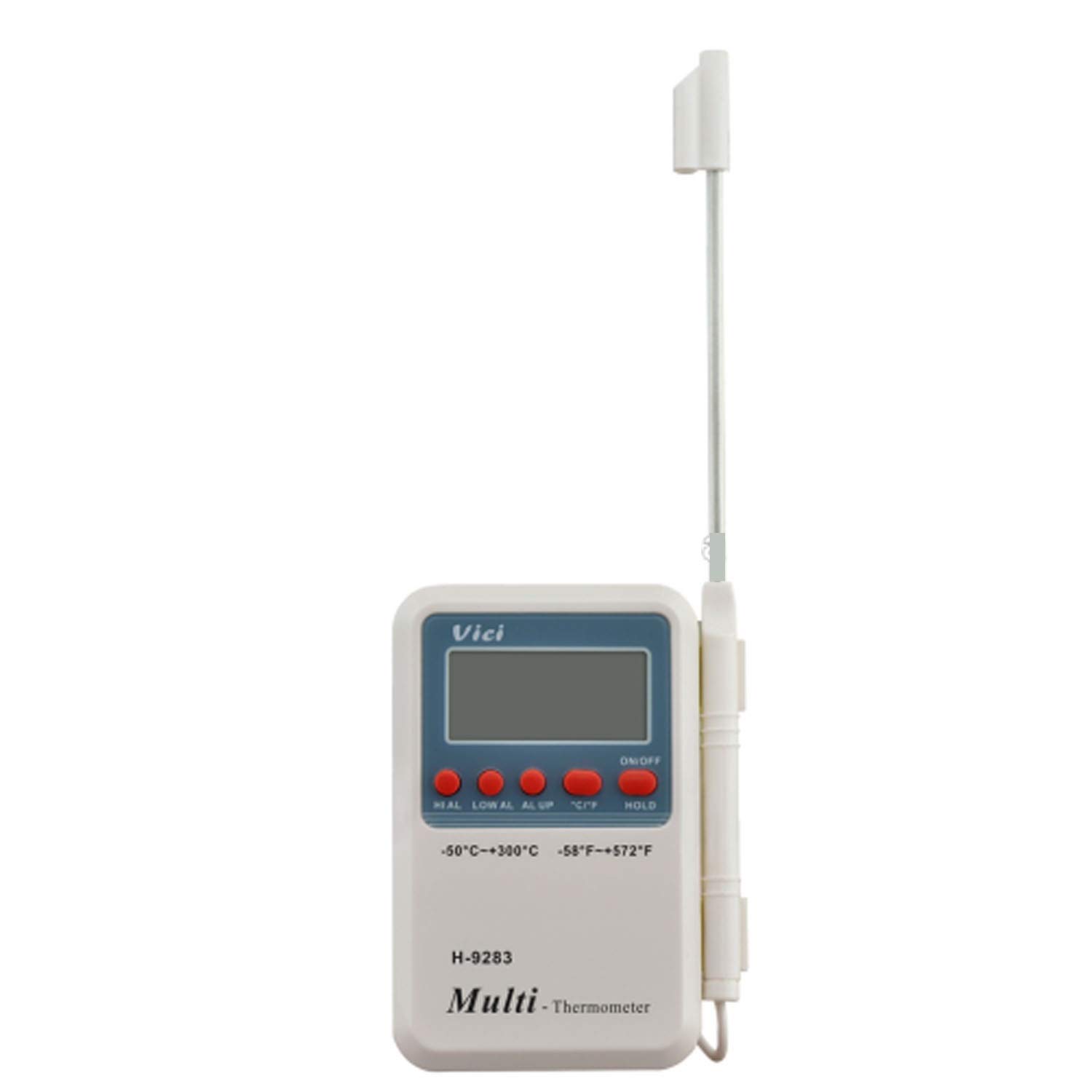 Thermomètre Alimentaire H-9283-50 ° C Thermomètre Numérique Étanche Commercial,Haute précision et réactivité