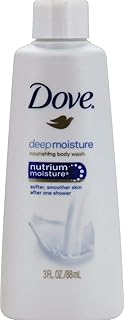 Nutrium Moisture Deep Moisture Body Wash, 3 Ounces (Pack of 12)