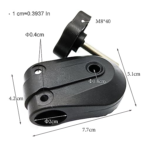 Timyrimy Garden Swing Plastic Fittings (Type 2) To Attach Canopy Frame To Swing Frame #TOP2