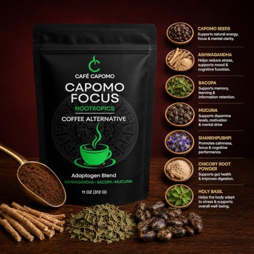 Cafe Capomo Focus Coffee Alternative