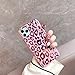 iPhone 11 Rro Max Leopard Case, YTanazing Cute Pink Glitter Leopard Print Pattern Case Fashion Luxury Cheetah Ultra-Thin Soft TPU Silicone Shockproof Cover for iPhone 11 Pro Max 6.5 inch