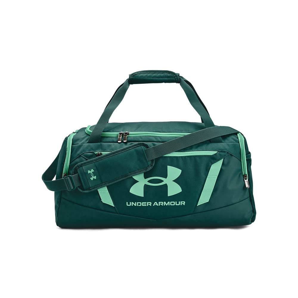 Under Armour Adult Undeniable 5.0 Duffle, (722) Coastal Teal/Green Breeze/Green Breeze, Small — image 1