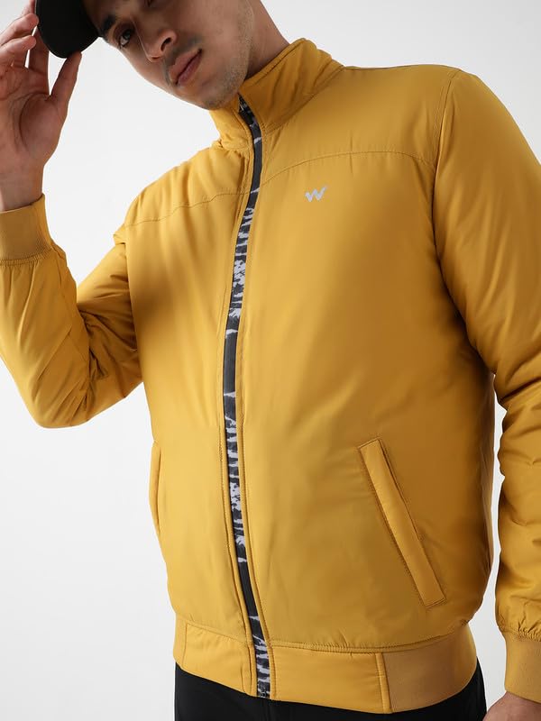 Image of Wildcraft Men's Standard Length Polyester Quilted Jacket