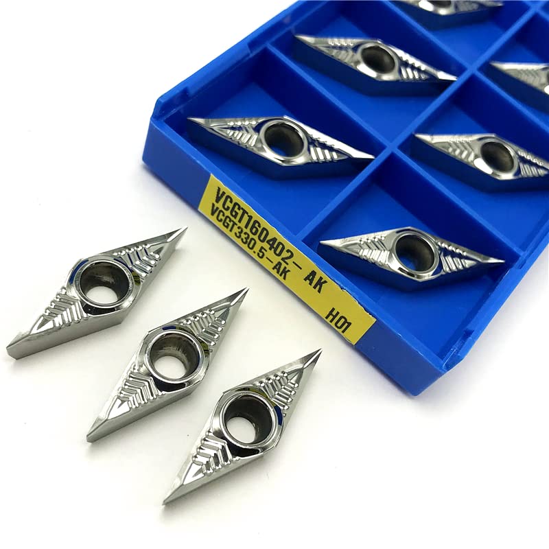 Akページ Amazon.com: OAKYE VCGT160404 AK H01 VCGT 160404 Aluminum