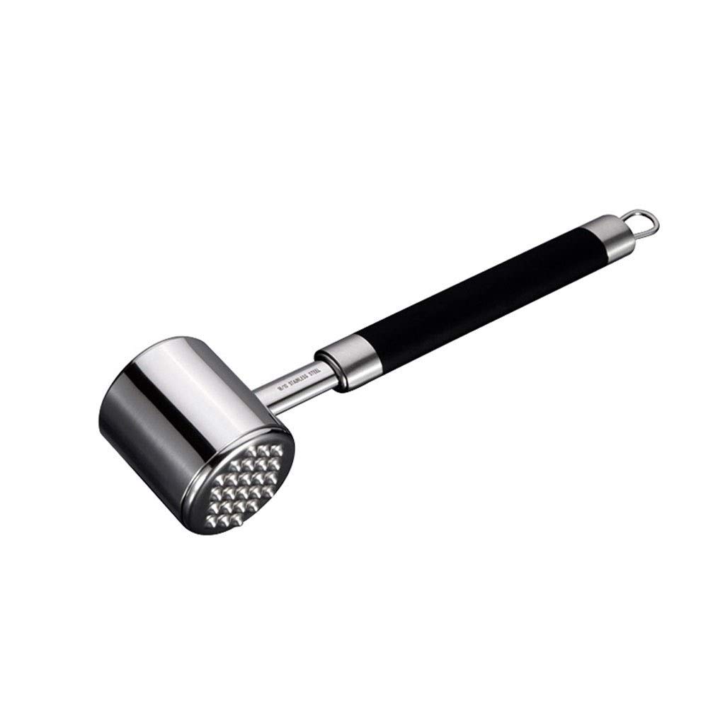 Tenditore per carne 316 in acciaio inox batticarne in acciaio inox batticarne Heavy Duty Carne Martello Softener, carne Pounder a intenerire la bistecca, manzo, pollo, agnello e carne macinata Tendito