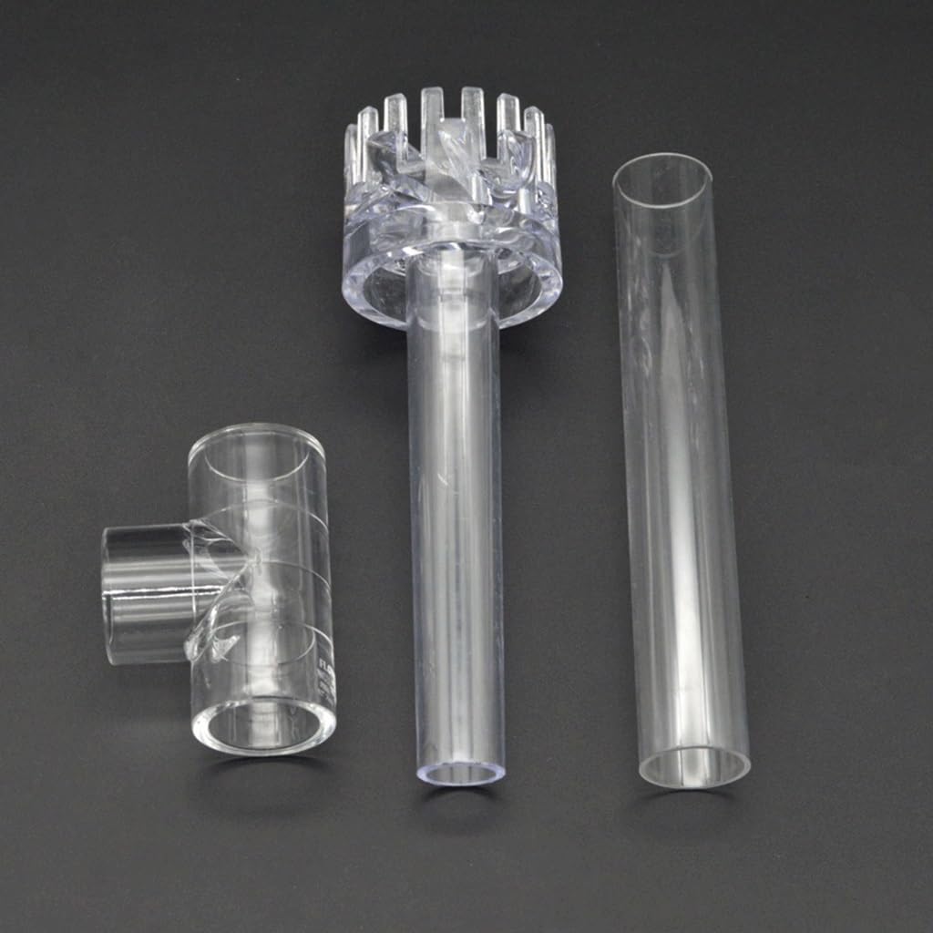 Filtr napływowy Lily Pipe Spin Surface z akrylu do akwariów o rozmiarach 20 mm i 25 mm – akcesoria do akwariów(20mm Three Way)