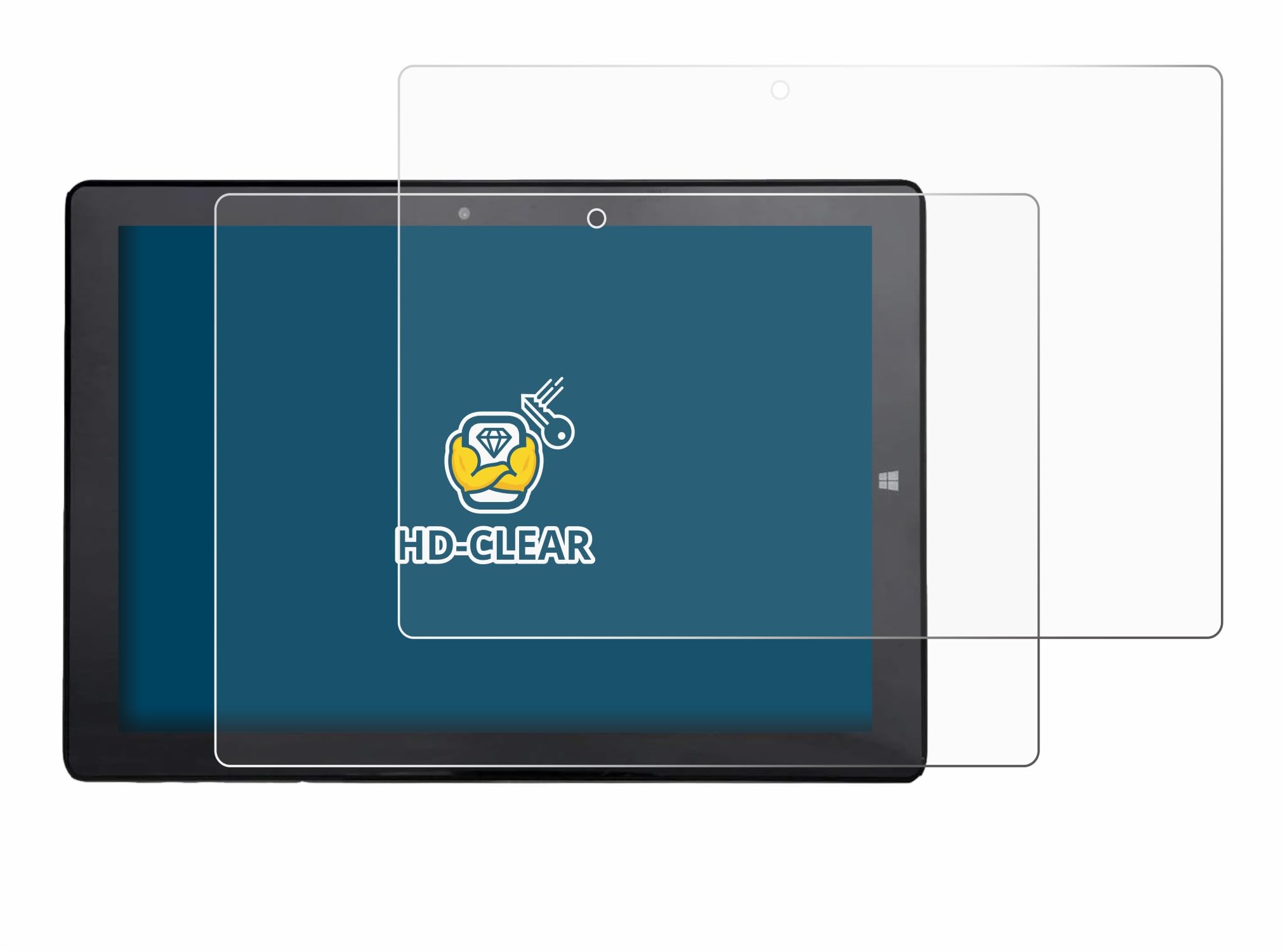 brotect Screen Protector compatible with Awow AiBook 10 (2 Pack) - HD-Clear Protection Film