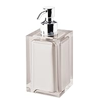 GEDY Auckland Dosasapone Bagno Tortora Chiaro, Misure: 16,2X7X7 CM