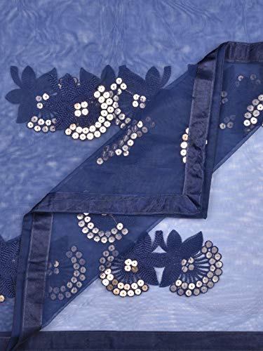 Image of DUPATTA BAZAAR Woman's Embellished Net Dupatta