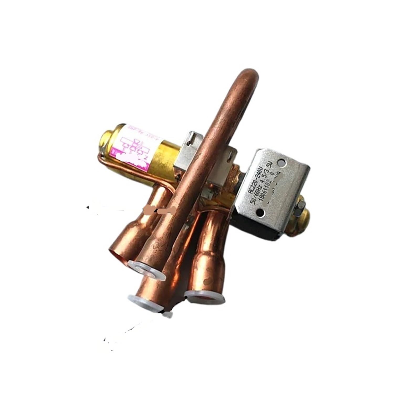 Hizon Shf-9H-35U 3P Four-Way Valve With Coil，Compatible For Midea，Compatible For Gree， 1-5P Air Conditioner Air Source Heat Pump(Shf-9H-35U 3P)
