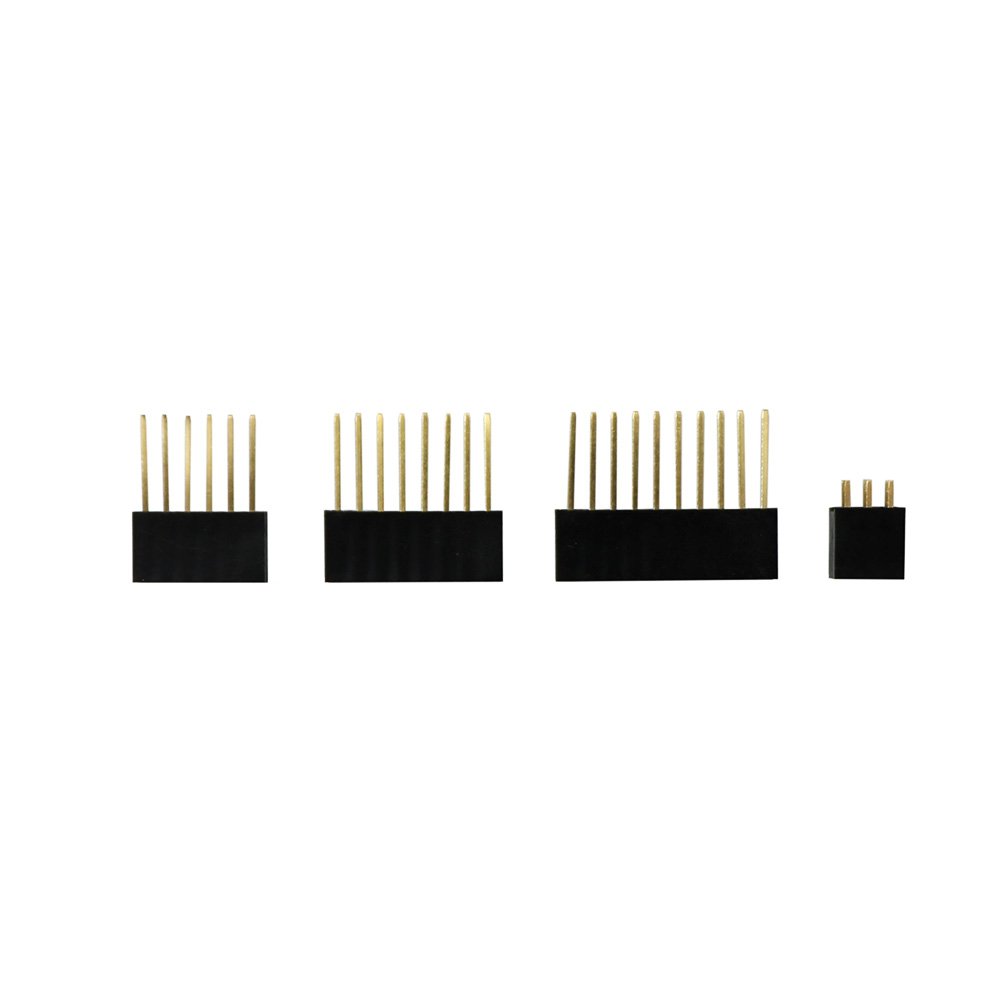 Sheild Header Snapklik.com : 2.54mm Stackable Shield Header 110 Pcs 6/8 / 10 Pins And ...
