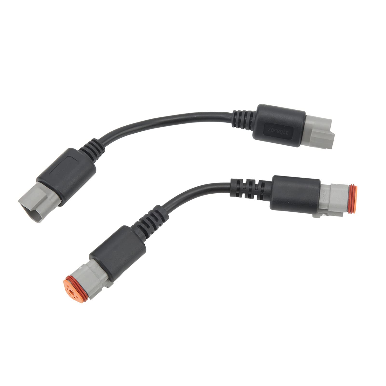 Kit Adattatore Collegamento Dati Inline 6, Porta USB per Scanner per Camion per Impieghi Gravosi Porta Seriale PC RS 232 SAE J1708 J1587 per Veicolo (con scatola portaoggetti)