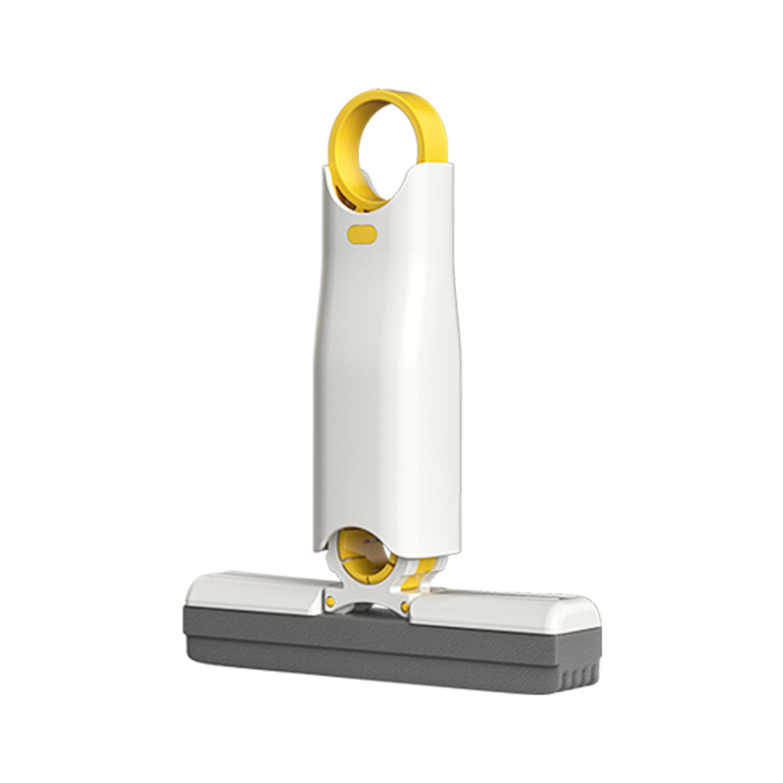 Portable Self-Squeeze Mop Lightweight Sponge Absorbent Mop Wet and Dry Mop for Counters Kitchen Bathroom Self-Squeeze Sponge Mop