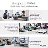 Netgear MS108UP Przełącznik PoE 8-Portowy Przełącznik Multi-Gig LAN Ultra60 PoE++, 4 Porty PoE+/++ Każdy z Budżetem 230 W, Przełącznik Sieciowy Ethernet