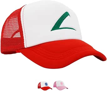 PopCrew Embroidered Team Trainer Hat for Anime Cosplay Costume, Trucker, Snapback Cap
