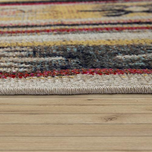 Paco Home Tappeto per Interni e per Esterni Etnico...