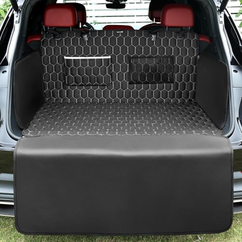 KYG Protector Maletero Coche Perro XXXL Antideslizante Impermeable con Protección Lateral Cubre Maletero Coche Resistente a la Suciedad Fácil de Limpiar Protector Maletero Camión, SUV, 195 x 105 cm