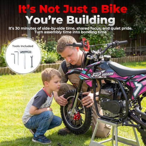 Image of FRP FX40 Gas Dirt Bike For Teens 40cc 4-Stroke Dual Disc Brake Off Road